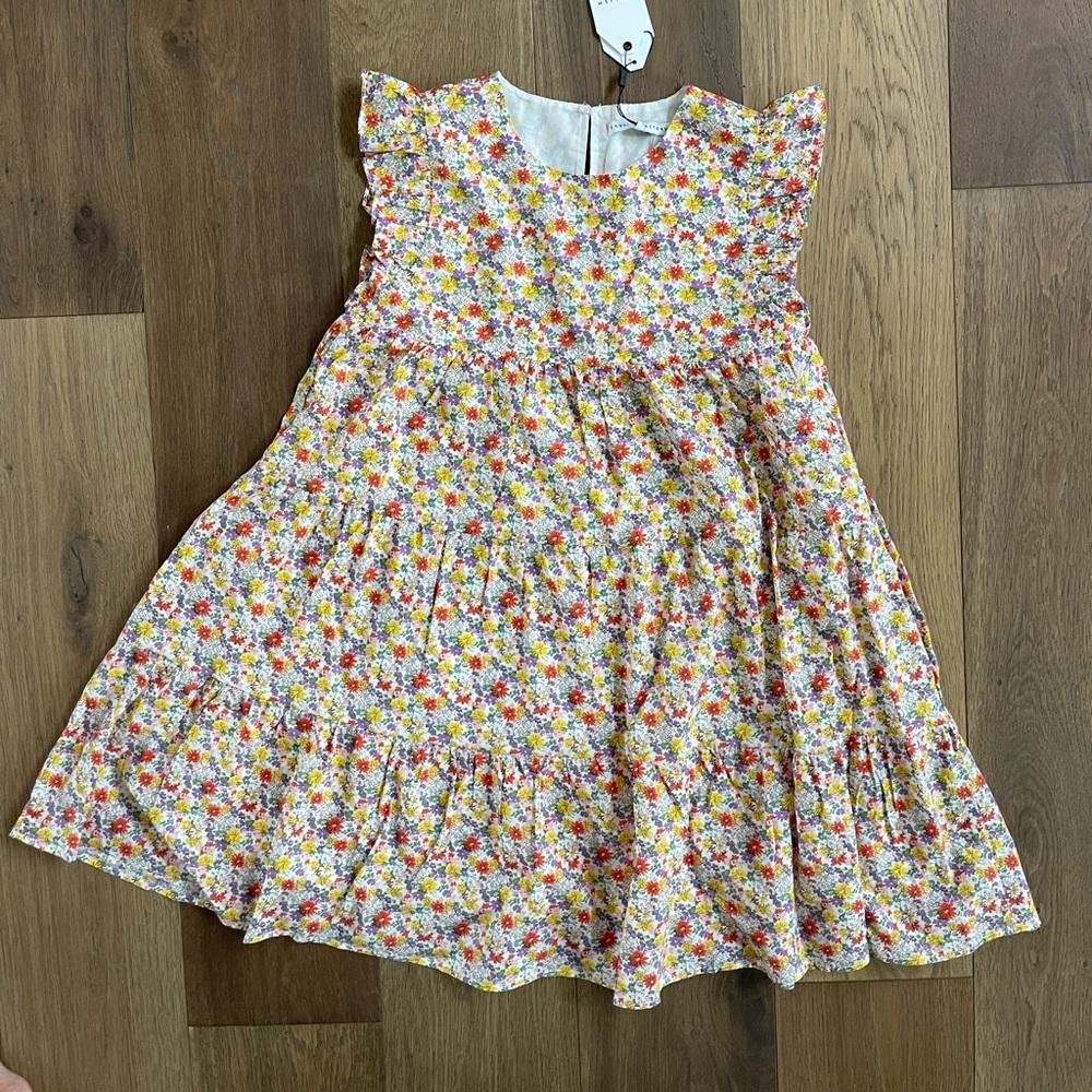 English Factory Floral Printed Babydoll Mini